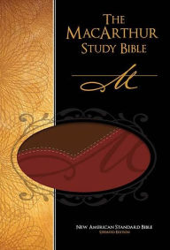 NASB The MacArthur Study Bible Personal Size L/S Red - John MacArthur